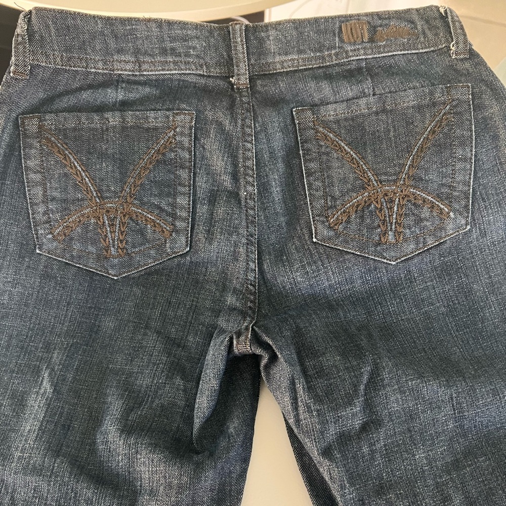 Kut from the Kloth Women's Dark Blue Flare Jeans